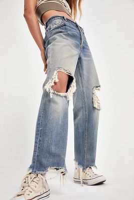 Maggie Mid-Rise Straight-Leg Jeans by We The Free at People,
