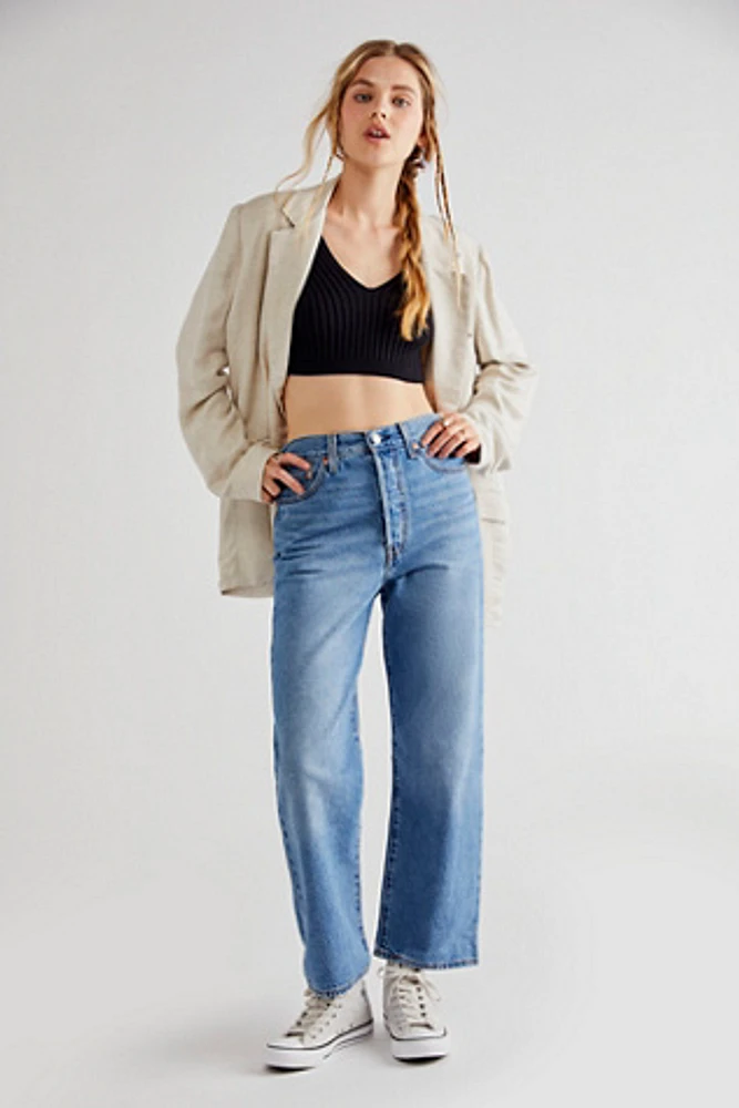 Levi's Ribcage Straight Ankle Jeans