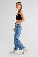 Levi's Ribcage Straight Ankle Jeans