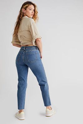 CRVY High-Rise Vintage Straight Jeans by We The Free at People,