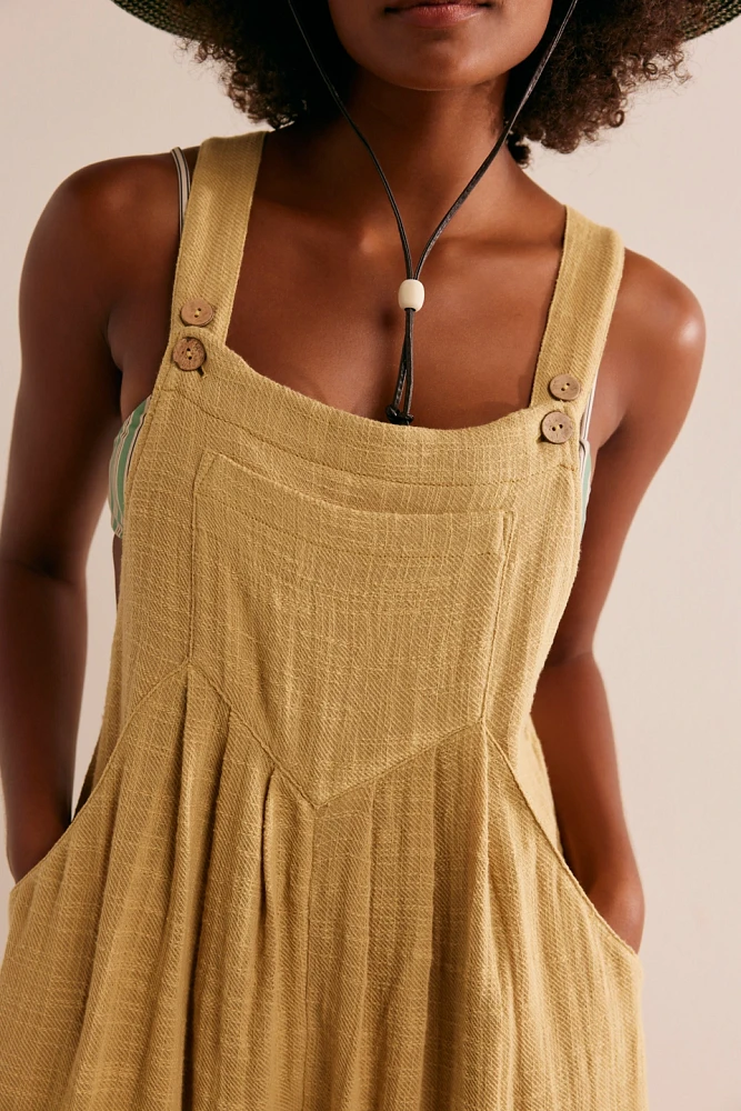 Sun-Drenched Overalls