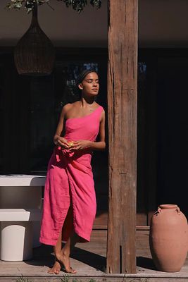 At Leisure Midi Dress by Endless Summer at Free People, Dolled Up, M