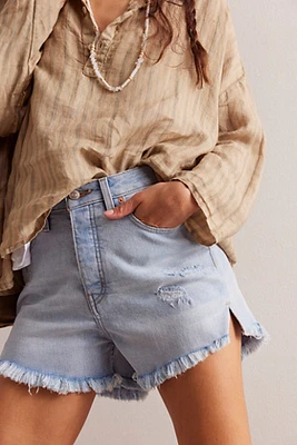 CRVY Vintage High-Rise Shorts