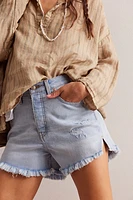 CRVY Vintage High-Rise Shorts