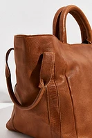 Leslie Leather Tote