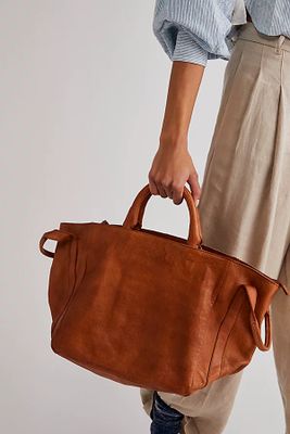 Leslie Leather Tote by FP Collection at Free People, One