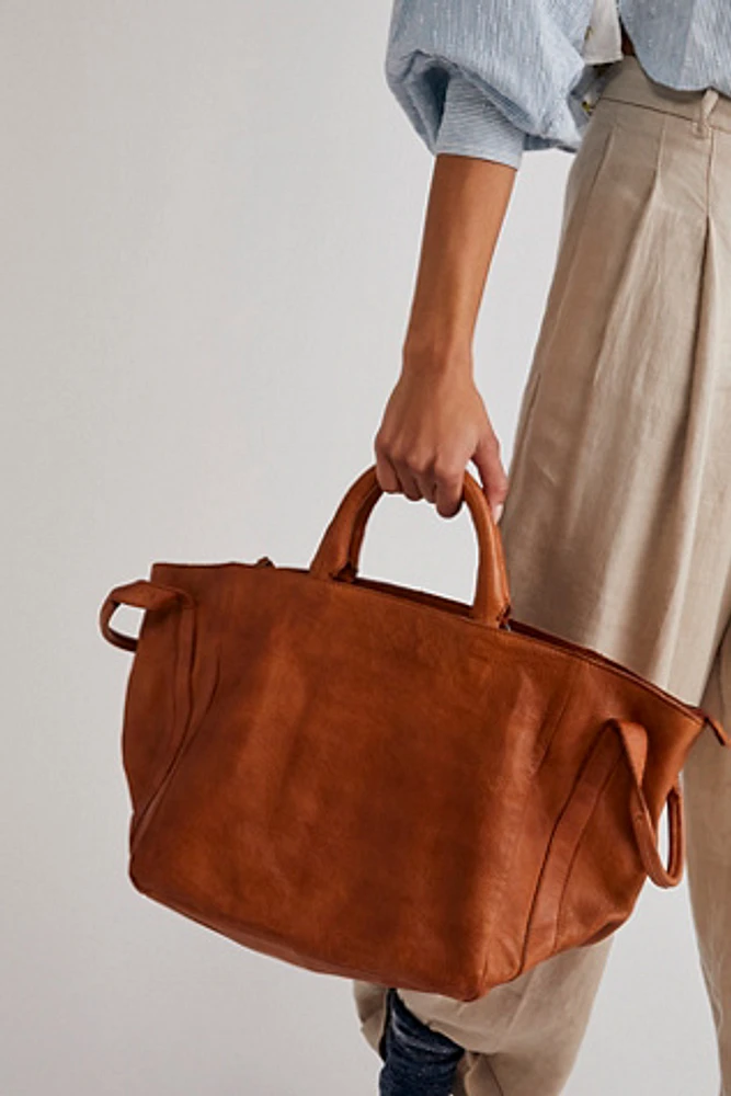 Leslie Leather Tote