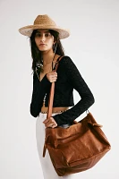 Leslie Leather Tote