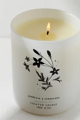 Free People Gardenia + Cedarwood Candle