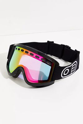 Airblaster Airpill Air Goggles by Airblaster at Free People, Black Gloss / Red Air, One Size