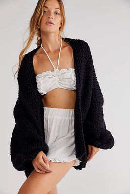 Recluse Cardigan by Loopy Mango at Free People, Black, One Size