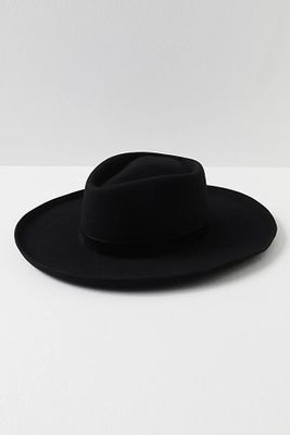 Diamond Crown Felt Hat by Lack of Colour at Free People,