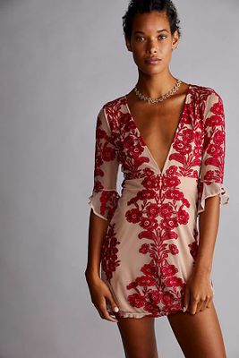 For Love & Lemons Temecula Mini Dress by at Free People,