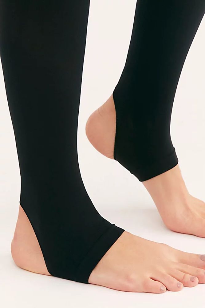 Capezio 1961 Stirrup Tights by at Free People, Black,