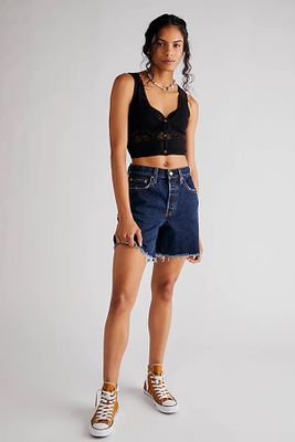 Levi's 501 Mid Thigh Shorts by at Free People, Salsa Center,