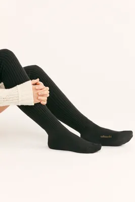 Bulky Knit Over-The-Knee Socks