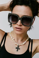 Sugar Oversized Square Sunglasses