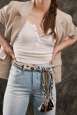 Ithaca Braided Belt by FP Collection at Free People, One