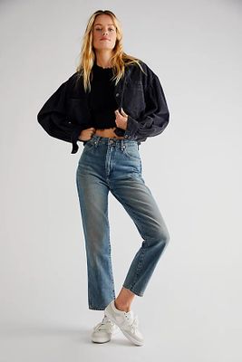 Wrangler Wild West High Rise Straight Jeans by at Free People,
