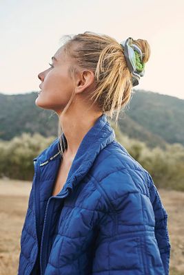 Get Physical Reflective Scrunchie by Free People, One