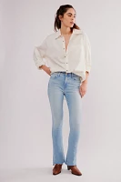 MOTHER The Runaway Step Fray Jeans