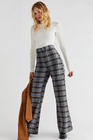 Plaid Jules Pants by Free People, Combo,