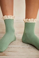 Beloved Waffle Knit Ankle Socks