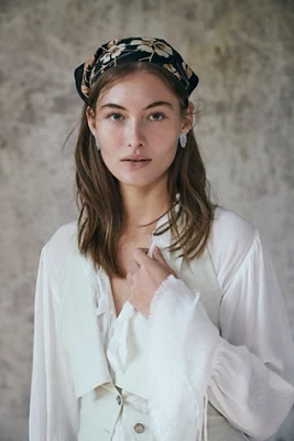 Oleander Print Bandana