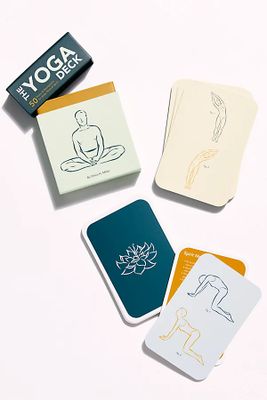Yoga Deck by Chronicle Books at Free People, One, One Size