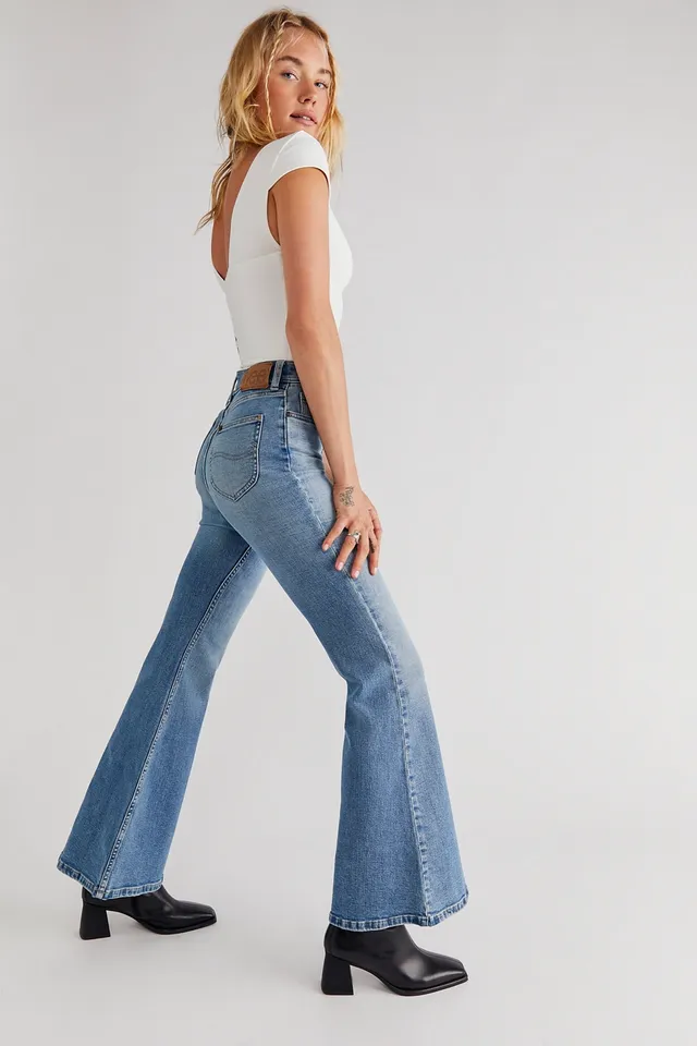 Lee High-Rise Super Flare Jeans