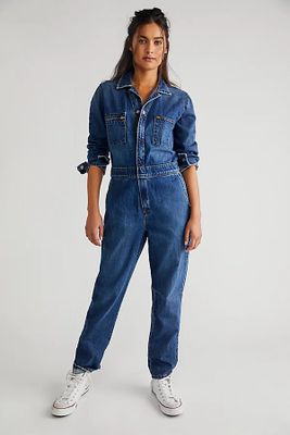 Lee Union Coverall by at Free People, Iconic Blue,