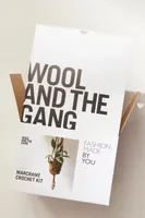 Wool And The Gang Rain On Me Plant Pot Kit