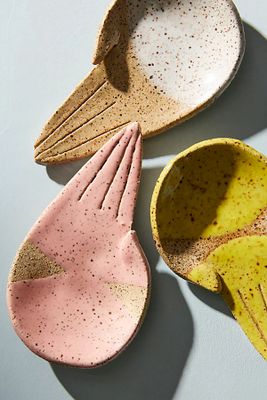 IIIVVVYYY Open Palm Catch All Dish by Ceramics at Free People, One