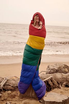 Marmot Yolla Rainbow Sleeping Bag by Marmot at Free People, Rainbow, One Size