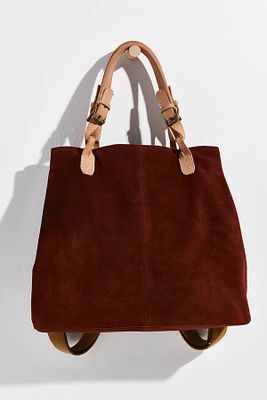 Carson Convertible Backpack by We The Free at Free People, Cola, One Size