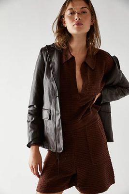 Carter Sweater Set by FP Beach at Free People, Chocolate Love,