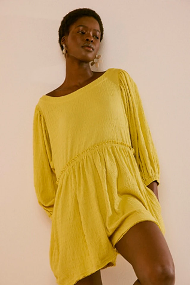 free people starlight babydoll maxi dress Free People Starlight Babydoll Maxi Dress in Natural