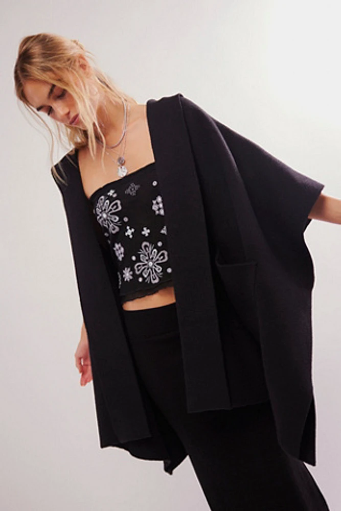 All I Need Cozy Hooded Kimono