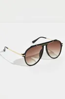 Ventura Oversized Aviator Sunglasses
