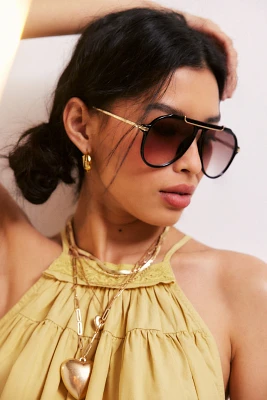 Ventura Oversized Aviator Sunglasses