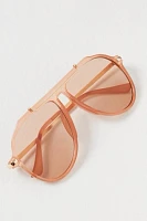 Ventura Oversized Aviator Sunglasses