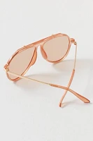 Ventura Oversized Aviator Sunglasses