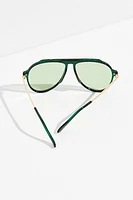 Ventura Oversized Aviator Sunglasses