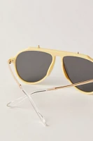 Ventura Oversized Aviator Sunglasses