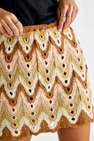 Heat Of The Moment Crochet Skirt