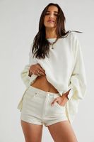Lee High-Rise Pinup Shorts by at Free People,