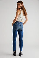 MOTHER Insider Crop Step Fray Jeans