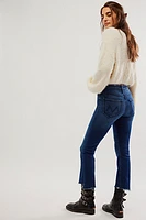 MOTHER Insider Crop Step Fray Jeans