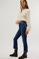 MOTHER Insider Crop Step Fray Jeans