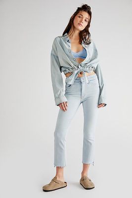 MOTHER Insider Crop Step Fray Jeans by at Free People, Sexico Mexico,